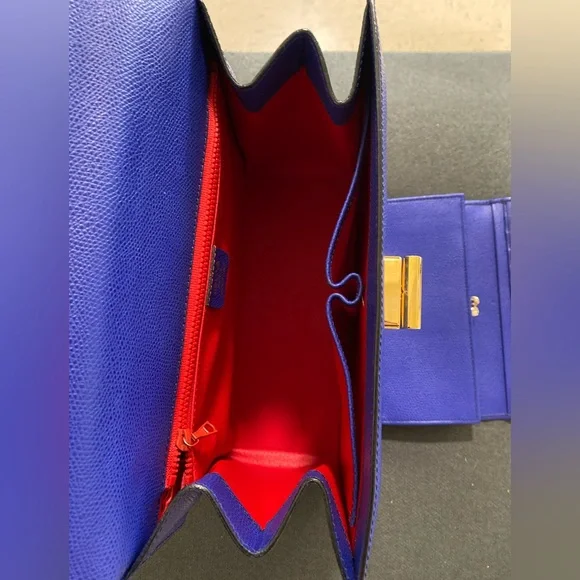 Rare Vintage CELINE Clasp Leather 
Handbag & Wallet - Picture 11 of 17